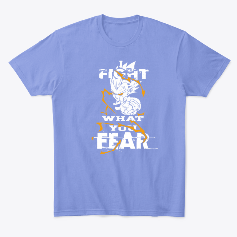 2x1o dragon ball vegeta ndash fight what you fear classic t shirt 2 front violet