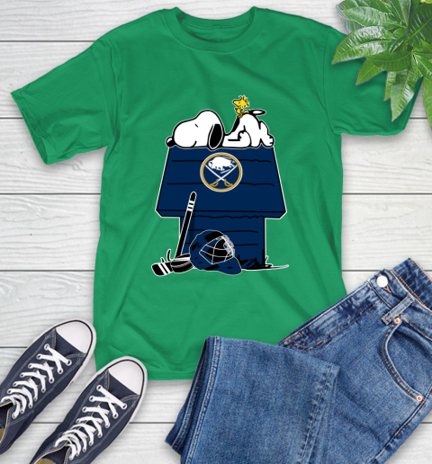 Buffalo Sabres NHL Hockey Snoopy Woodstock The Peanuts Movie T-Shirt 7