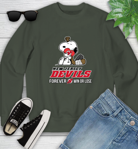 NHL The Peanuts Movie Snoopy Forever Win Or Lose Hockey New Jersey Devils 124