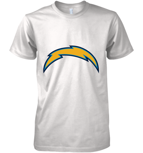 Los Angeles Chargers NFL Pro Line by Fanatics Branded Gray Victory Arch Premium Men's T-Shirt