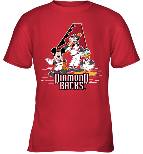 Arizona Diamondbacks MLB Baseball Dabbing Mickey Disney Sports T