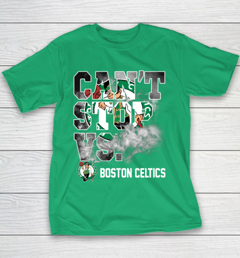 NBA Boston Celtics Basketball Can't Stop Vs Youth T-Shirt 3
