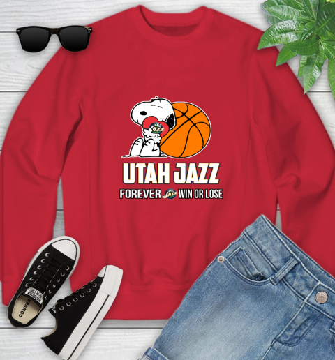NBA The Peanuts Movie Snoopy Forever Win Or Lose Basketball Utah Jazz 123