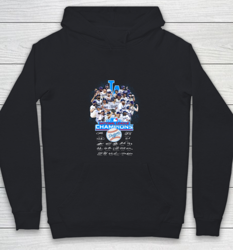 Dodgers Championship World Series Signature Youth Hoodie