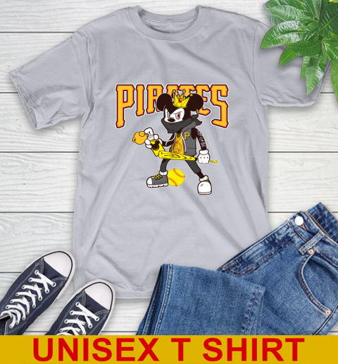 Pittsburgh Pirates MLB Baseball Mickey Peace Sign Sports T-Shirt 6