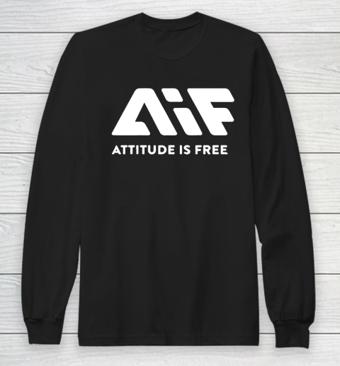 Attitude Is Free Long Sleeve T-Shirt