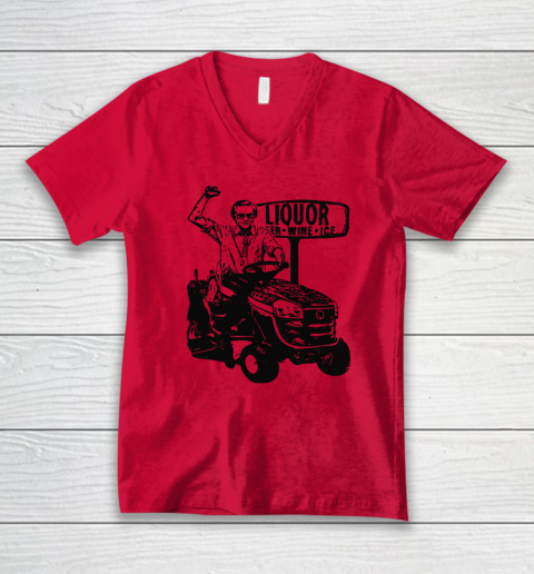 George Jones Liquor Fer Wine Ice V-Neck T-Shirt 3