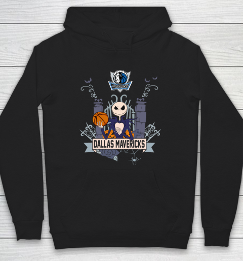 NBA Dallas Mavericks Basketball Jack Skellington Halloween Hoodie