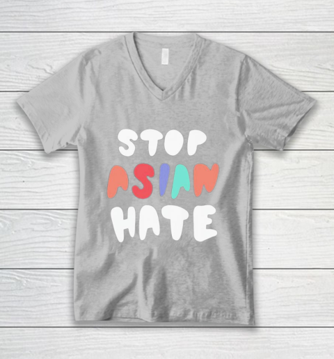 Damian Lillard Stop Asian Hate V-Neck T-Shirt 3