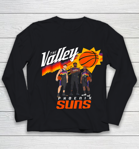 Phoenixs Suns Playoffs Rally The Valley champions 2021 Youth Long Sleeve