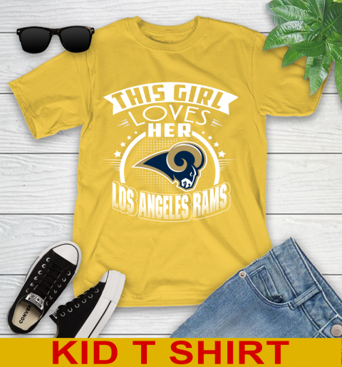Los Angeles Rams NFL Football This Girl Loves Her Team 105