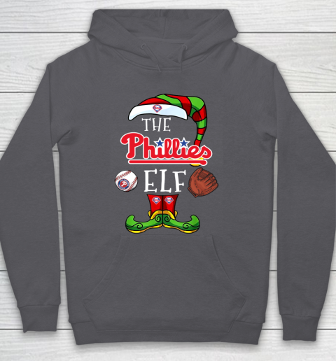 Philadelphia Phillies Christmas ELF Funny MLB Hoodie 4