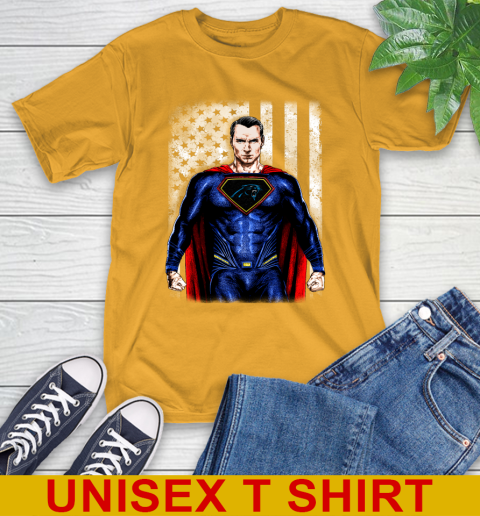 NFL Football Carolina Panthers Superman DC Shirt T-Shirt 2