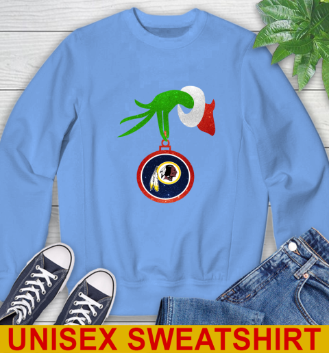 Washington Redskins Grinch Merry Christmas NFL Football Sweatshirt 11