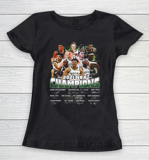 Milwaukee Bucks Championship shirt Milwaukee Basketball Bucks Finals 2021 Women's T-Shirt