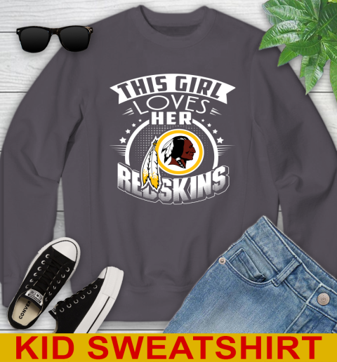 Washington Redskins NFL Football This Girl Loves Her Team 113