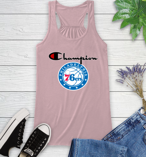 NBA Basketball Philadelphia 76ers Champion Shirt Racerback Tank 6