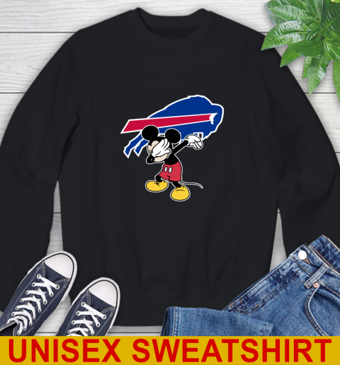 Buffalo Bills NFL Football Dabbing Mickey Disney Sports Sweatshirt 2