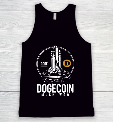 Dogecoin Rocket To The Moon Tank Top