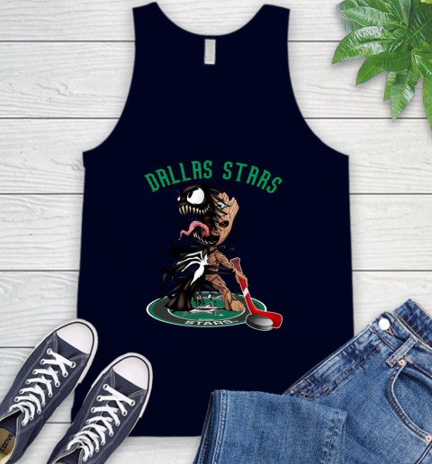NHL Dallas Stars Hockey Venom Groot Guardians Of The Galaxy Tank Top 3