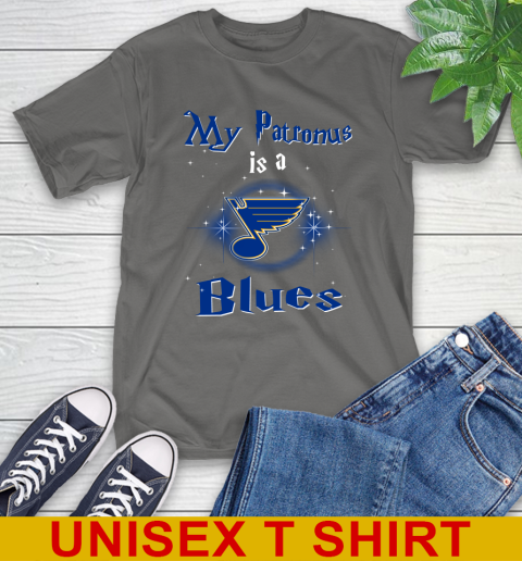NHL Hockey Harry Potter My Patronus Is A St.Louis Blues T-Shirt 10