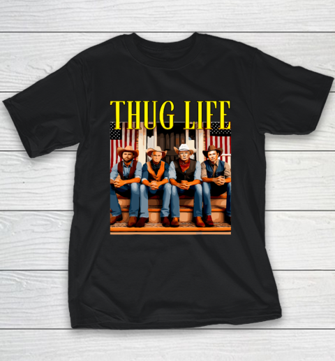 Thug Life Trump Vance Kennedy Elon Youth T-Shirt