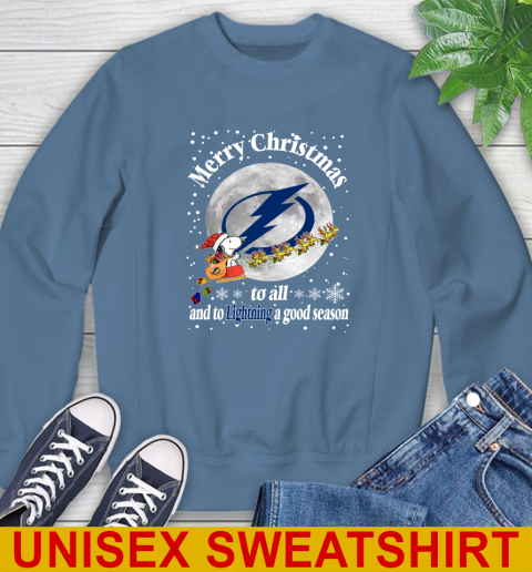 Tampa Bay Lightning Merry Christmas To All And To Lightning A Good Season NHL Hockey Sports Sweatshirt 10