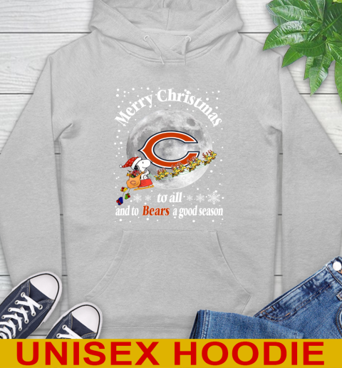 Chicago Bears Merry Christmas To All And To Bears A Good Season NFL Football Sports Hoodie 6