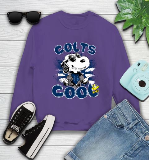 NFL Football Indianapolis Colts Cool Snoopy Shirt Sweatshirt 4