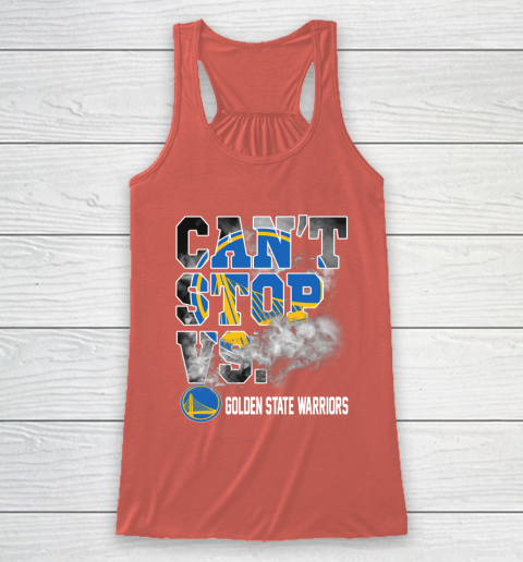 NBA Golden State Warriors Basketball Can't Stop Vs Racerback Tank 3