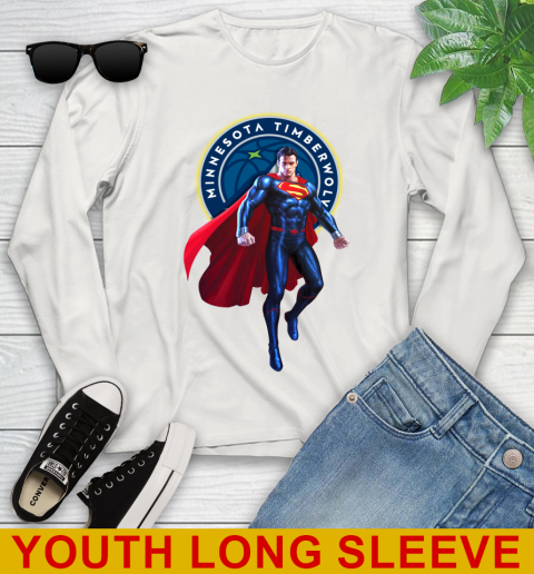 NBA Awesome Superman Basketball Sports Minnesota Timberwolves 133