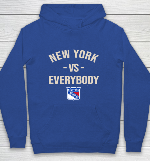 New York Rangers Vs Everybody Youth Hoodie 6