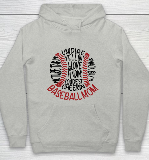 Mother's Day Funny Gift Ideas Apparel  Baseball Mom 2 T Shirt Youth Hoodie
