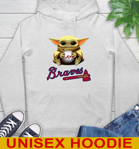 MLB Baseball Atlanta Braves Star Wars Baby Yoda Shirt 13