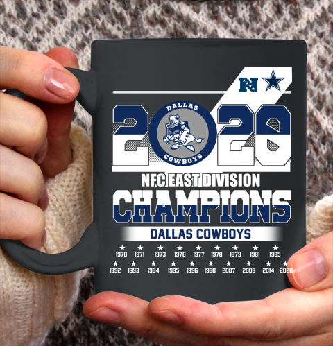 2020 NFC East Division Champions Dallas Cowboy Team Ceramic Mug 11oz