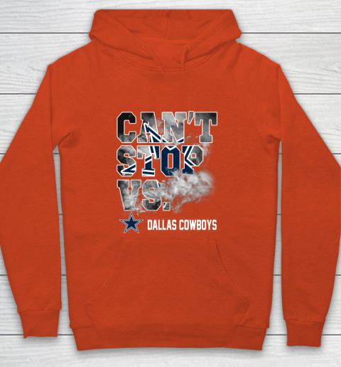 NFL Dallas Cowboys Can't Stop Vs Youth Hoodie 3