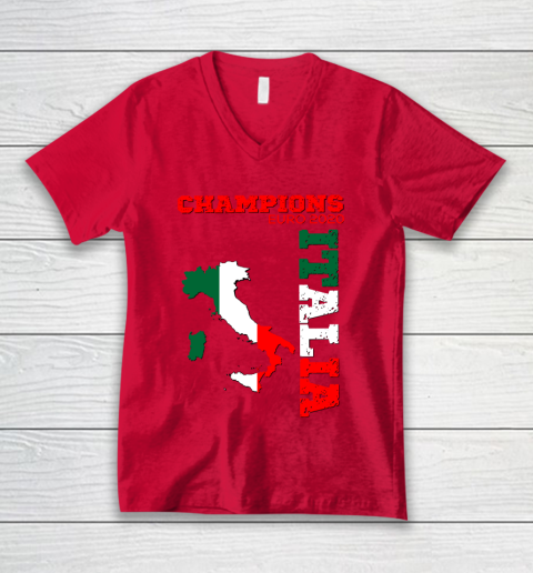 Italy Champions Euro 2020 played in 2021 V-Neck T-Shirt 6