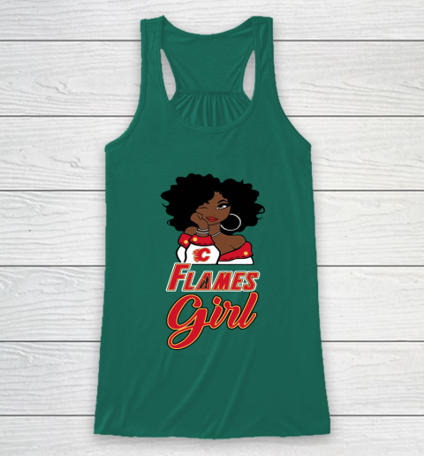 Calgary Flames Girl NHL Racerback Tank 6