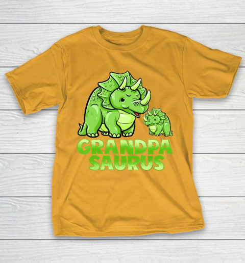 Grandpa Funny Gift Apparel  Grandpa Saurus Dinosaur Funny Grandpasaur T-Shirt 12