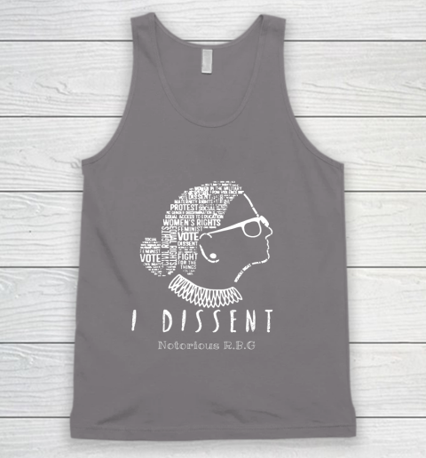 Notorious RBG Ruth Bader Ginsburg I Dissent Tank Top 6