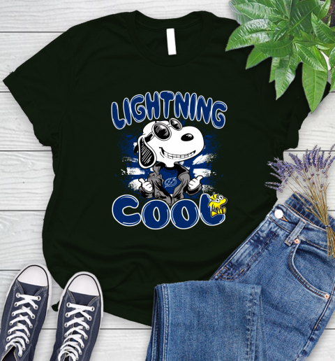 NHL Hockey Tampa Bay Lightning Cool Snoopy Shirt Women's T-Shirt 5