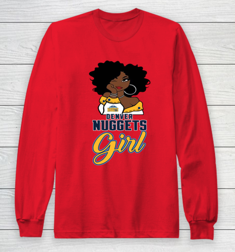 Denver Nuggets Girl NBA Long Sleeve T-Shirt 10