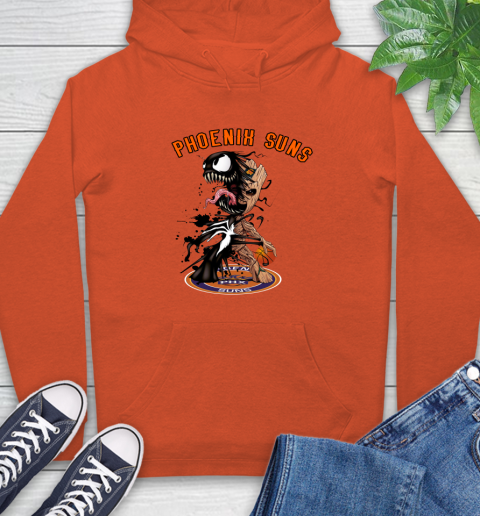 NBA Phoenix Suns Basketball Venom Groot Guardians Of The Galaxy Hoodie 5