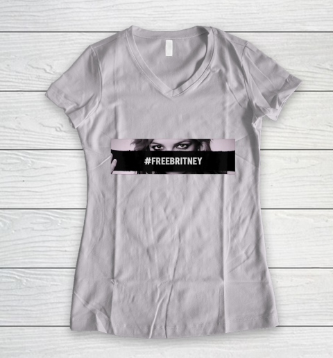 Free Britney Tee FreeBritney Women's V-Neck T-Shirt