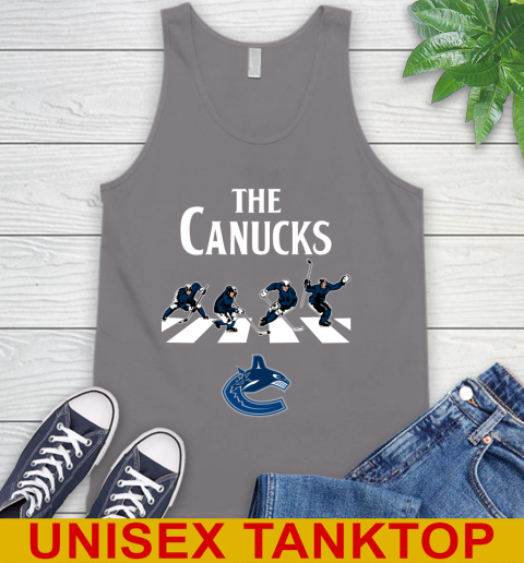 NHL Hockey Vancouver Canucks The Beatles Rock Band Shirt Tank Top 6