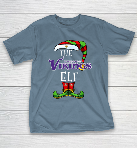 Minnesota Vikings Christmas ELF Funny NFL T-Shirt 6