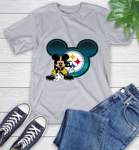 NFL Pittsburgh Steelers Mickey Mouse Disney Football T Shirt T-Shirt 6