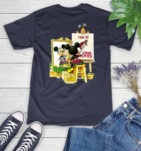 NHL Hockey Arizona Coyotes Mickey Drawing Shirt - Image 82
