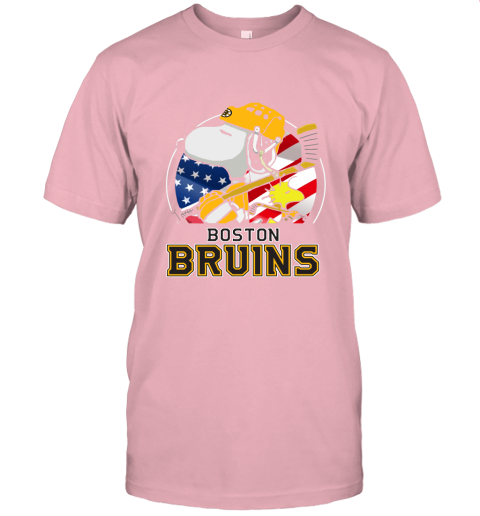 skpm-boston-bruins-ice-hockey-snoopy-and-woodstock-nhl-jersey-t-shirt-60-front-pink-480px