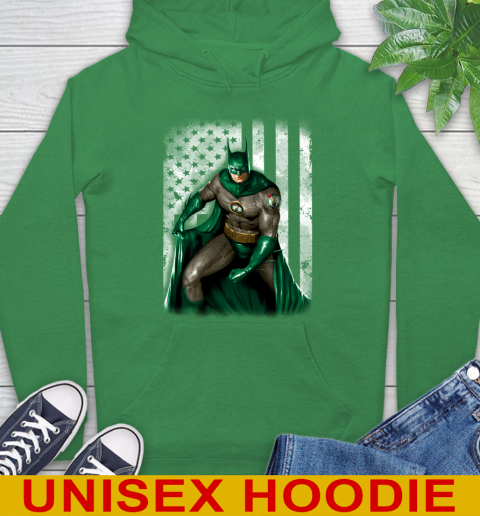Boston Celtics NBA Basketball Batman DC American Flag Shirt Hoodie 8